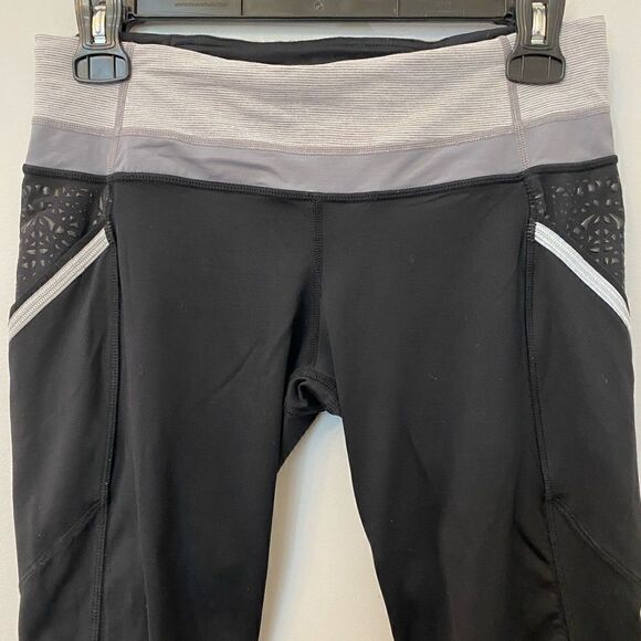 Lululemon Run A Marathon Crop Leggings Women Size 8 - Picture 4 of 12